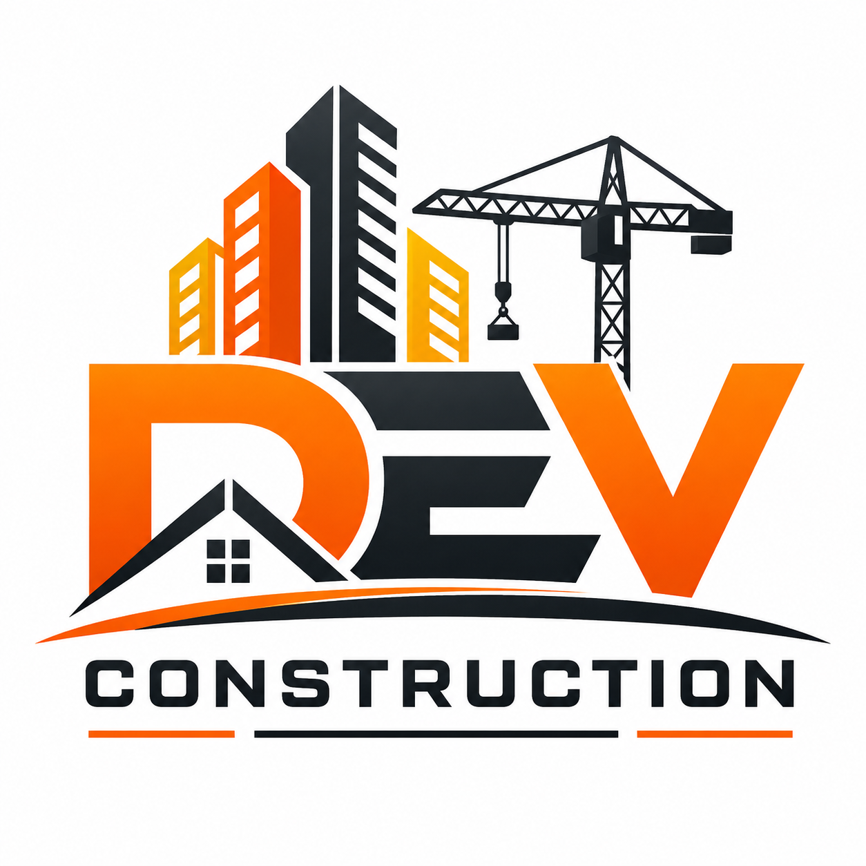 Dev Construction Logo